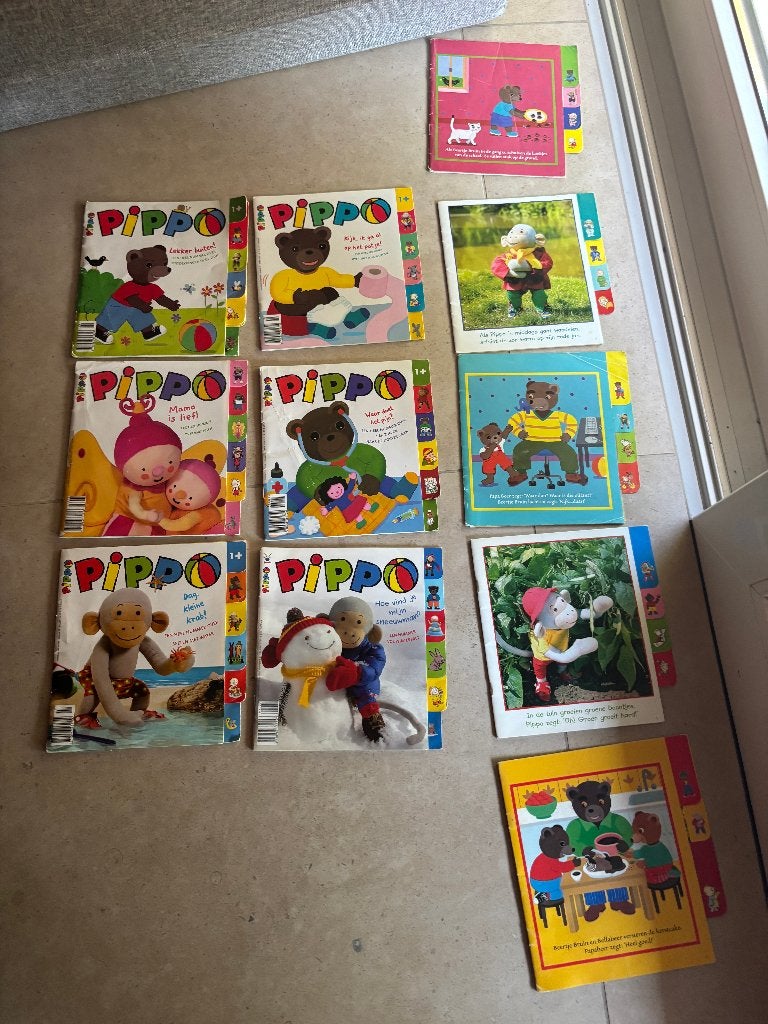 6 Pippo boekjes en 5 gratis voor baby’s vanaf 1 jaar, Boeken, Ophalen of Verzenden, Gelezen, 1 tot 2 jaar