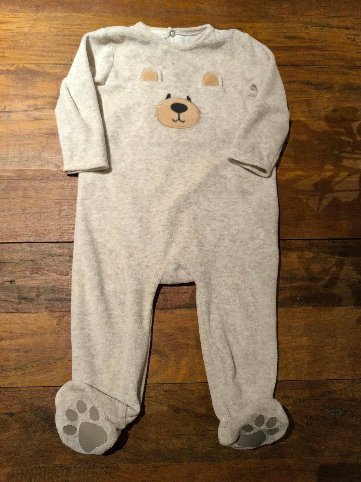 eendelige pyjama C&A, Ophalen