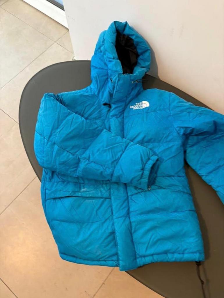 The north face jas, Ophalen of Verzenden, Zo goed als nieuw, Maat 46 (S) of kleiner, Blauw