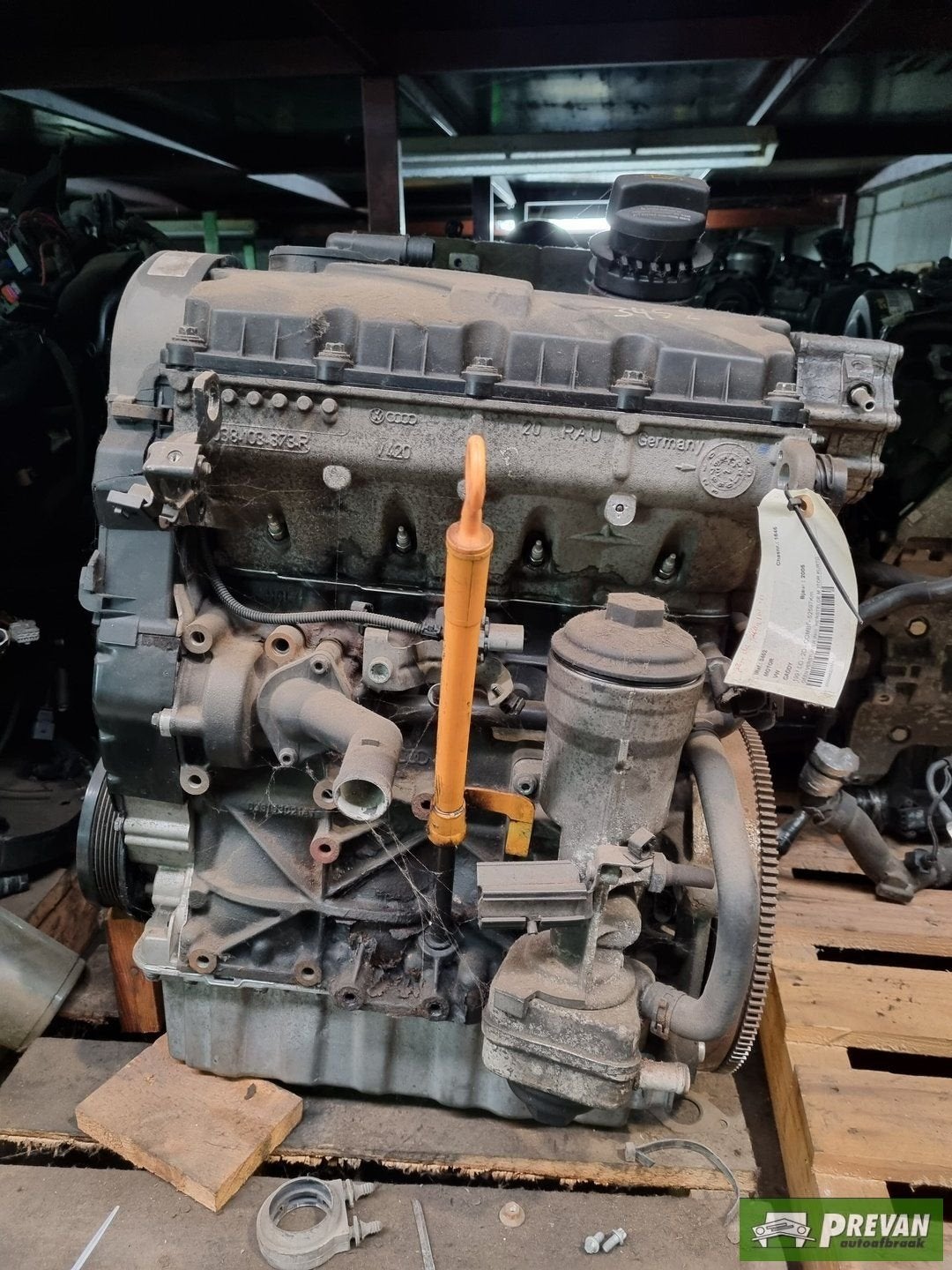 VW caddy Combi 2005 motor 1997 DD 52597km 038 103 373R BDJ 2, Gebruikt, -, -, Ophalen of Verzenden