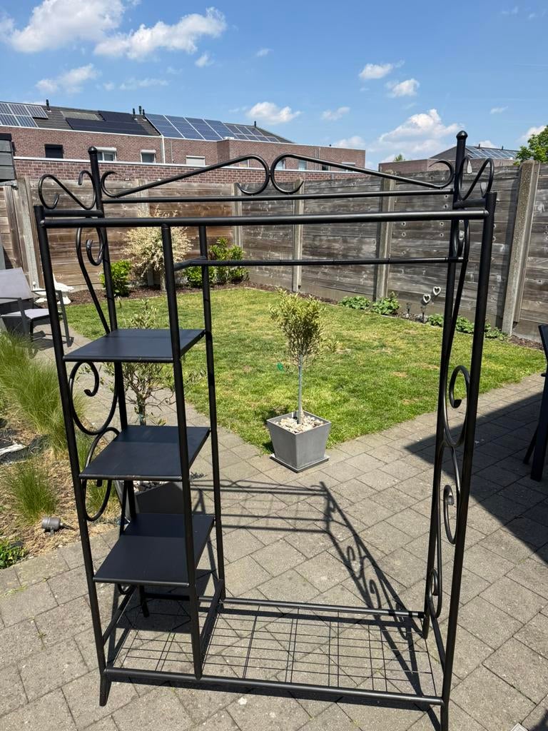 Smeedijzeren rek / kapstok, Doe-het-zelf en Bouw, Ophalen, Zo goed als nieuw