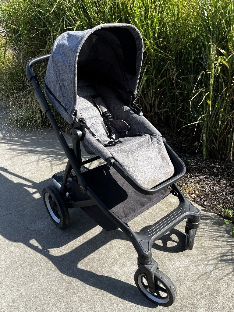 Thule Sleek buggy + mand, Ophalen, Gebruikt, Overige merken, Duomodel