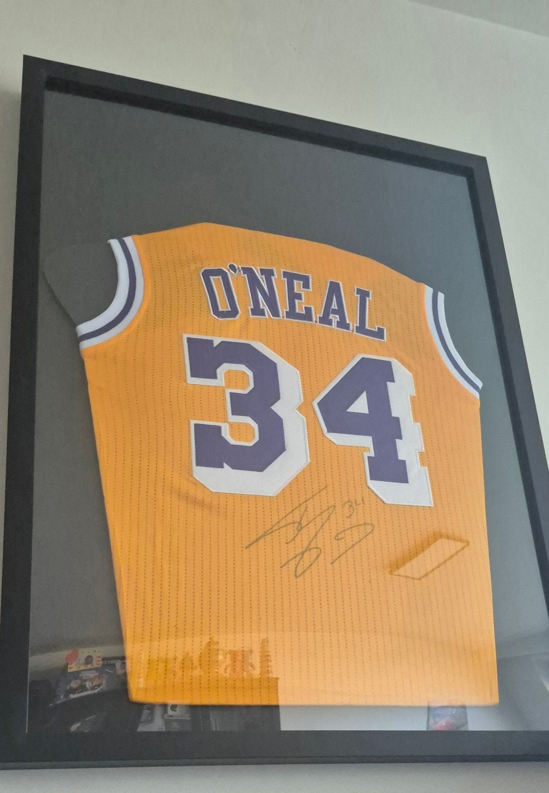 Basketbal shirt gesigneerd Shaquille O'Neal, Ophalen, Zo goed als nieuw, Bal
