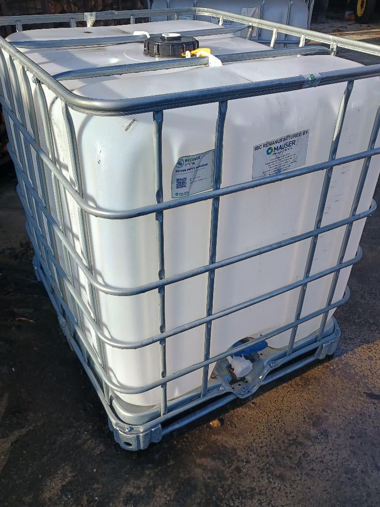 ibc containers, 150 litres ou plus, Enlèvement, Avec robinet