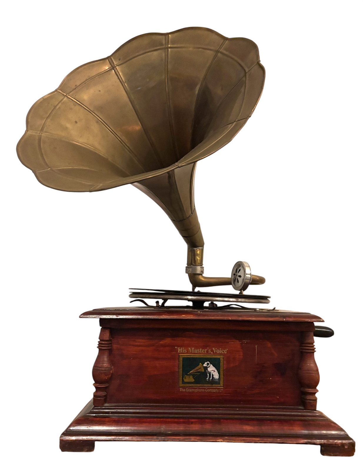 Klassieke Grammofoon / Platenspeler - His Master's Voice, Enlèvement