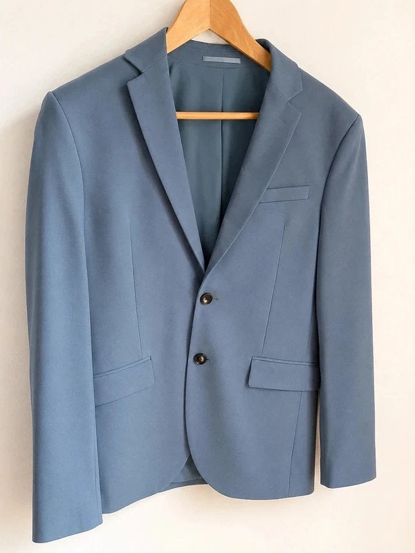 WE Fashion kostuumset blauw, Kleding | Heren, Kostuums en vesten, WE, Blauw, Ophalen of Verzenden, Zo goed als nieuw