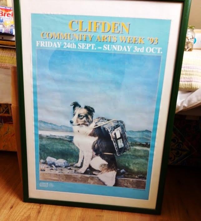 Poster Clifden Ierland, Collections, Photos & Gravures, Comme neuf, Gravure, Animal, 1980 à nos jours, Enlèvement