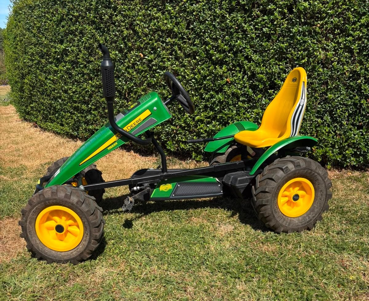 Gocart BERG John Deere, Kinderen en Baby's, Ophalen, Zo goed als nieuw, Trapvoertuig