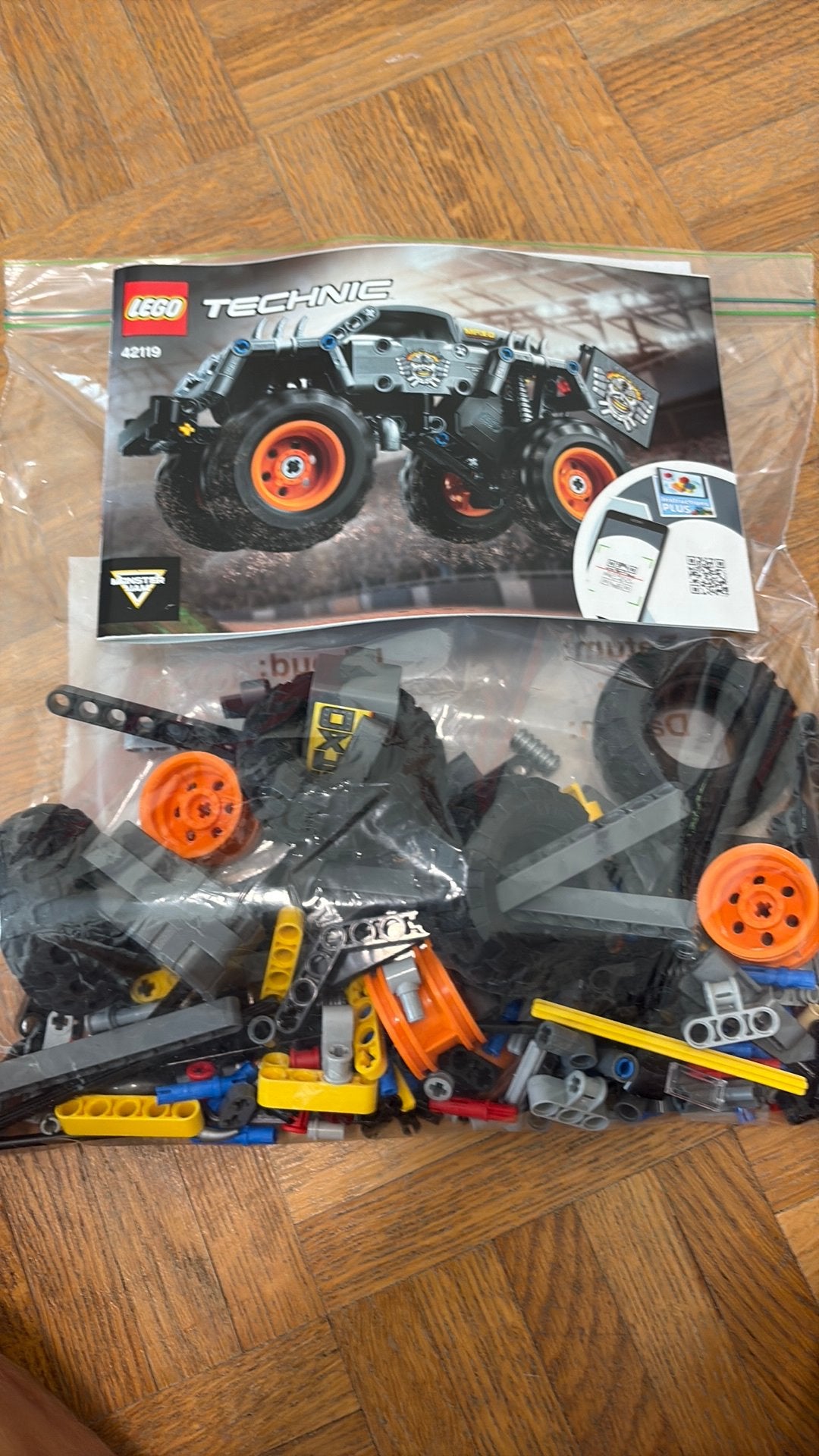 LEGO Technic 42149 – Monster Jam Dragon – Complet notice, Kinderen en Baby's, Ophalen, Lego, Zo goed als nieuw, Compleet