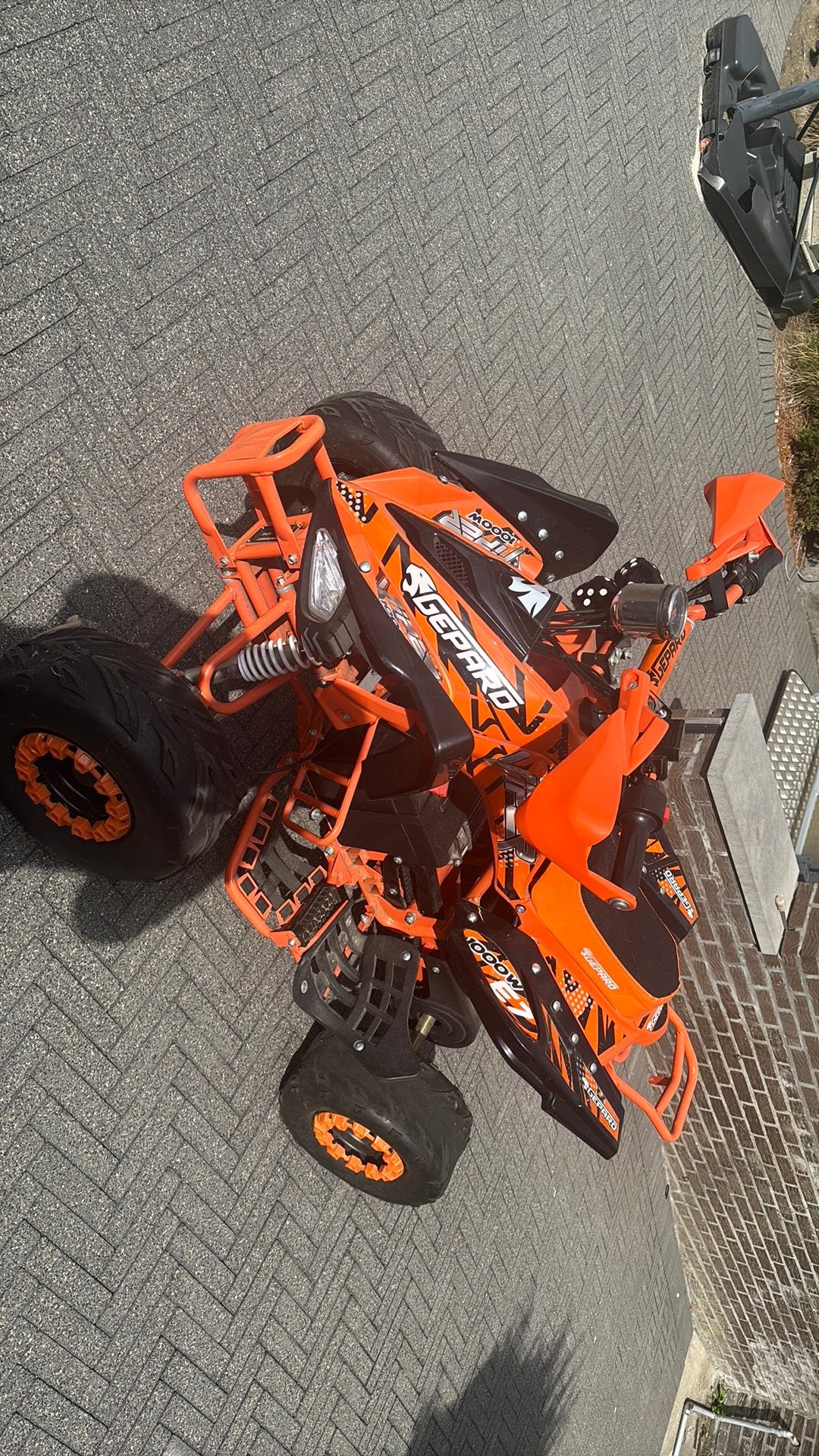 Elektrische midi quad 1000W, Ophalen, Gebruikt, Schijfrem
