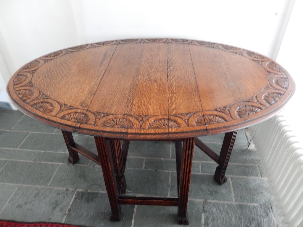 hangoortafel, Ophalen