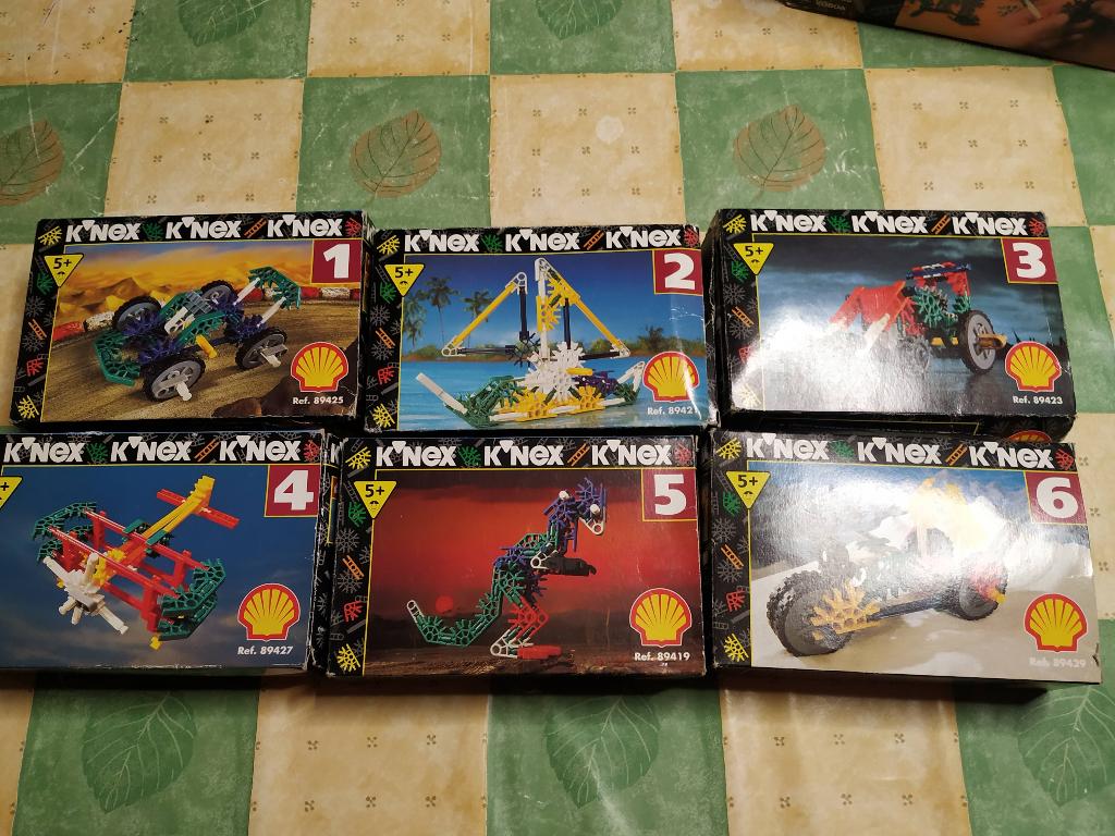 knex verschillende doosjes+plannen compleet set van 1 tot 6, Kinderen en Baby's, Speelgoed | Educatief en Creatief, Ophalen of Verzenden