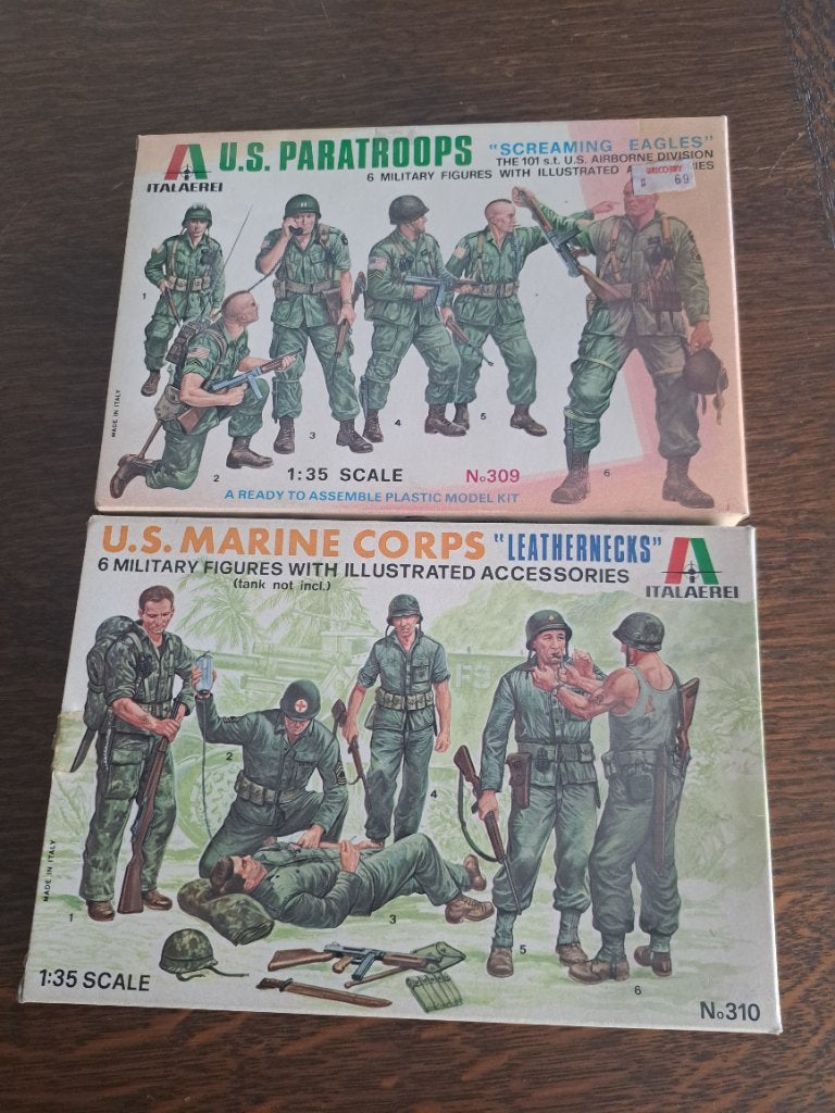 Maquettes soldats us ww2 guerre, Enlèvement ou Envoi