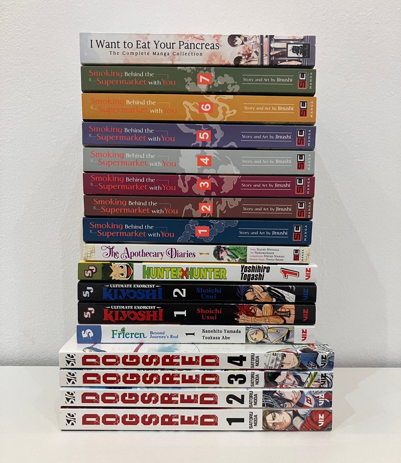 manga bulk / lot / verzameling (engels), Boeken, Meerdere comics, Ophalen of Verzenden, Zo goed als nieuw, Japan (Manga)