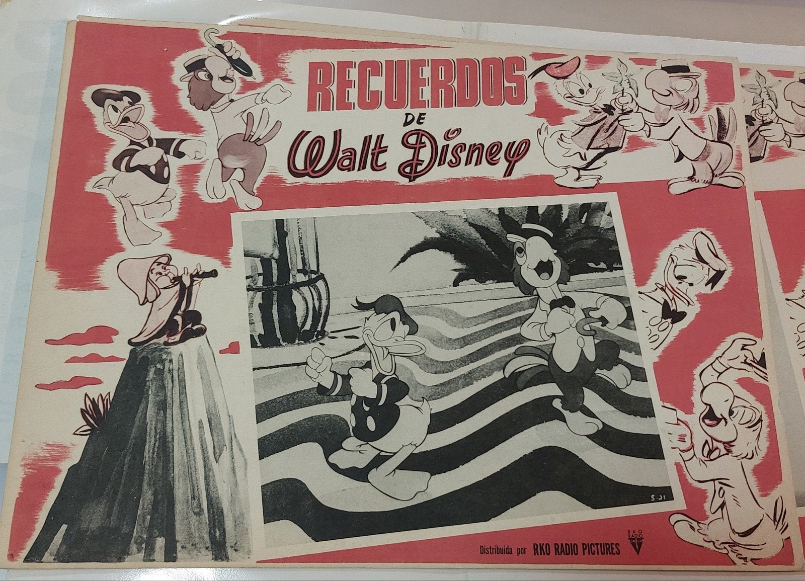 Spaanse disney poster Walt Disney jaren 40, Verzamelen, Ophalen