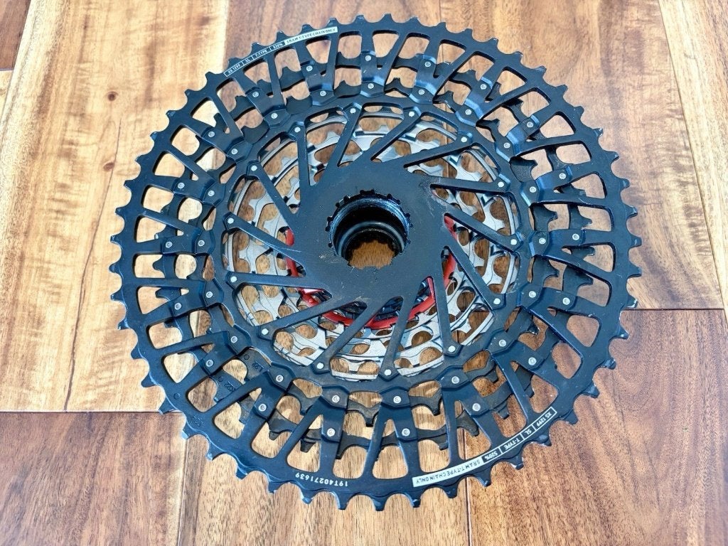 SRAM XX SL Eagle T-Type Cassette XS-1299 (10-52T), Fietsen en Brommers, Fietsonderdelen, Ophalen of Verzenden, Zo goed als nieuw