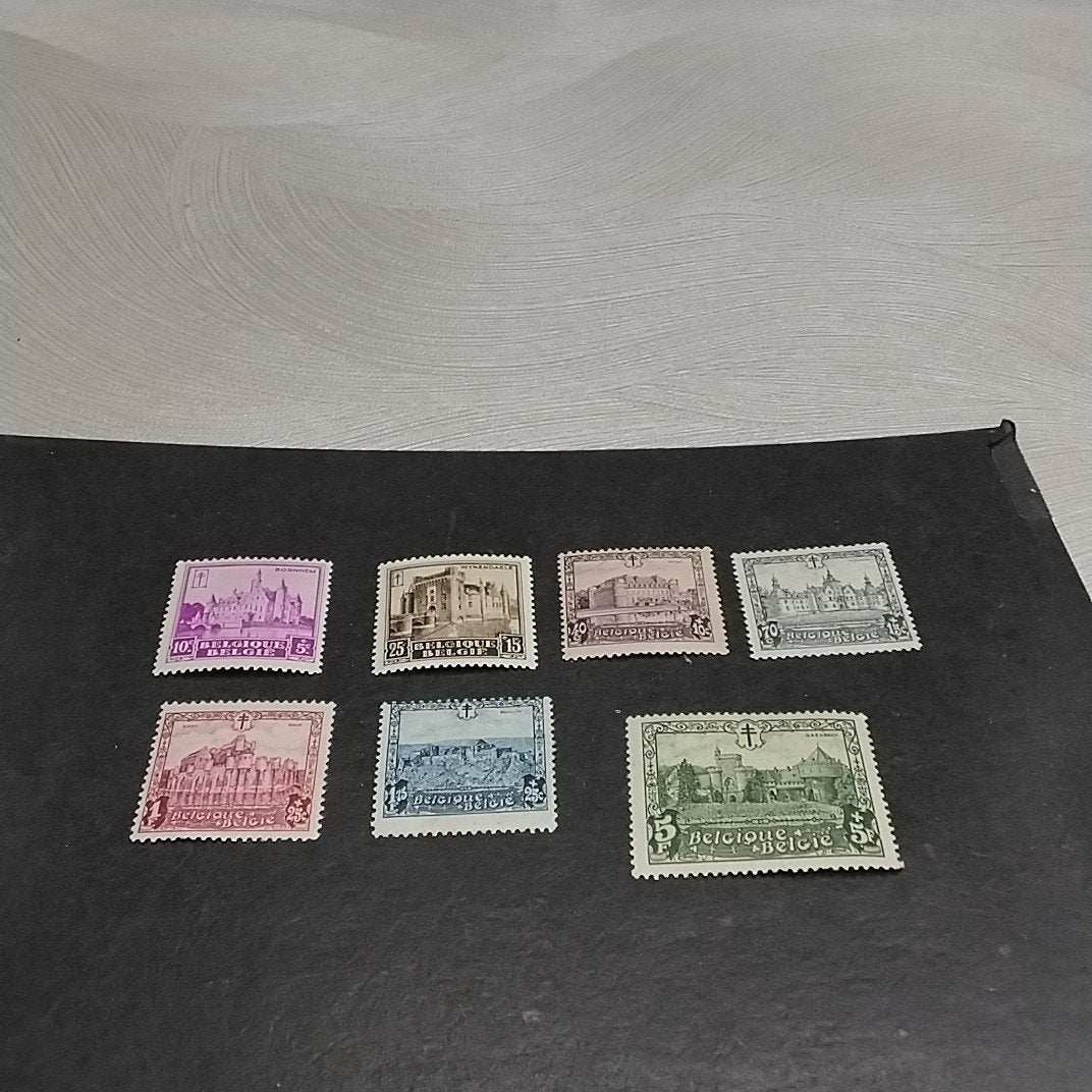 Charnière BELGIUM 308/314 avec cote 60,00€, Enlèvement ou Envoi