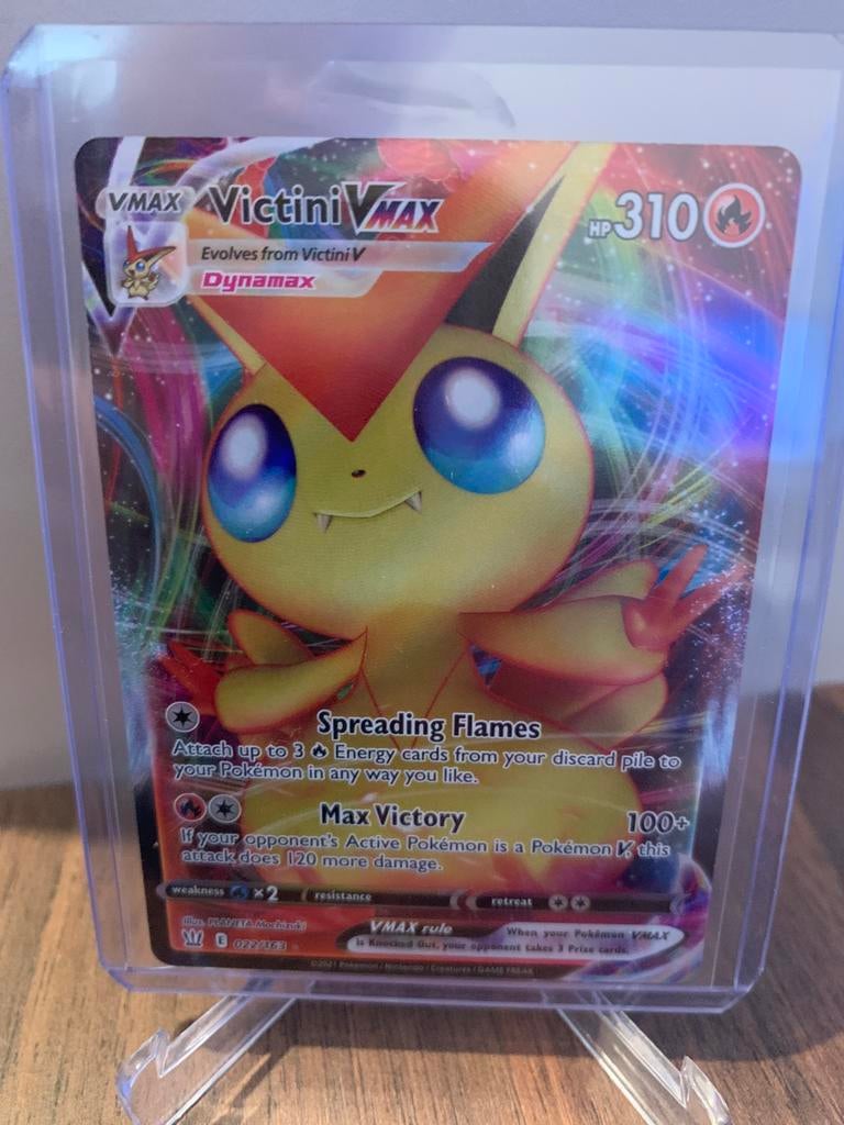 Pokemon victini vmax battle styles, Ophalen of Verzenden, Zo goed als nieuw