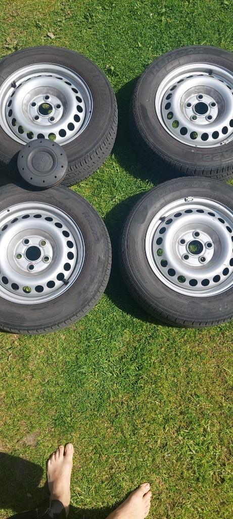 Wielen met zomerbanden, Auto-onderdelen, Banden en Velgen, Ophalen, Gebruikt, Zomerbanden, Banden en Velgen