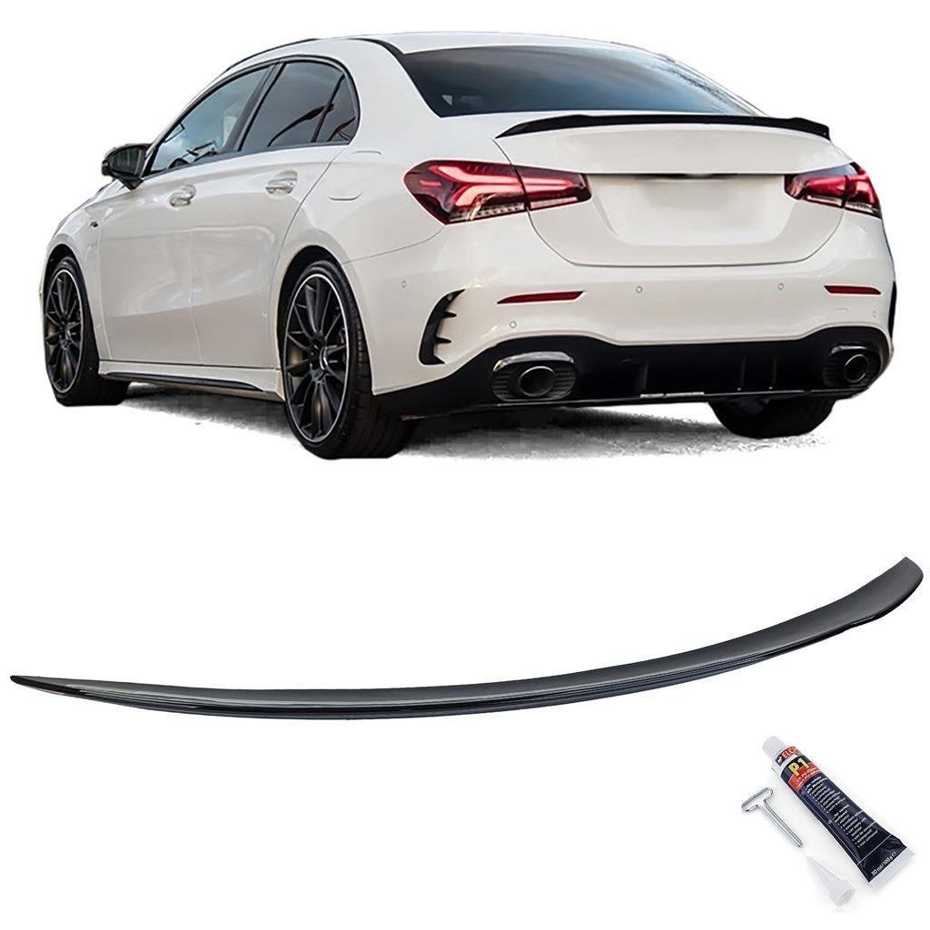 Spoiler Achterklep Lip Glans Zwart Voor MB A Klasse V177 Lim, Verzenden