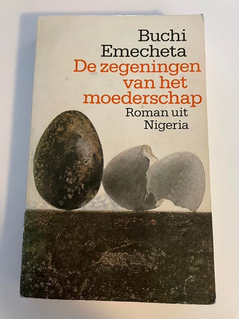Boek “De zegeningen van het moederschap” van Buchi Emecheta, Boeken, Studieboeken en Cursussen, Ophalen, Zo goed als nieuw