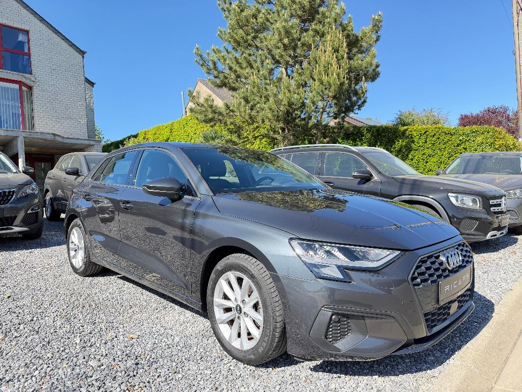 Audi A3 Sportback 30TFSI MHEV S-Tronic GARANTIE 1, Testrit aan huis, Stof, Navigatiesysteem, 5 zetels