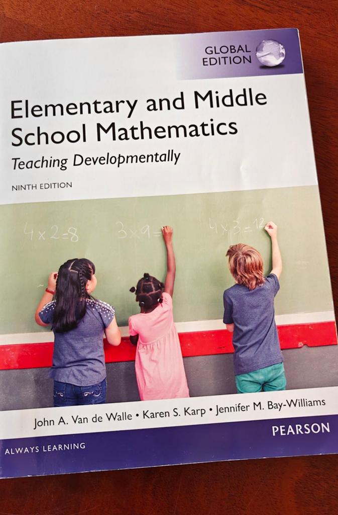 Elementary and Middle school mathematics, Enlèvement