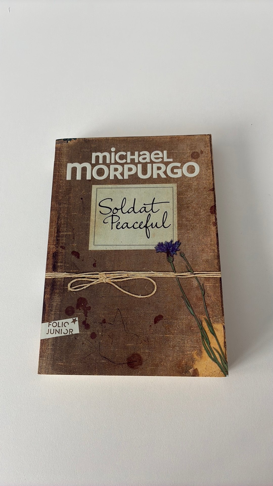 Livre Soldat Peaceful, Livres, Enlèvement ou Envoi, Comme neuf