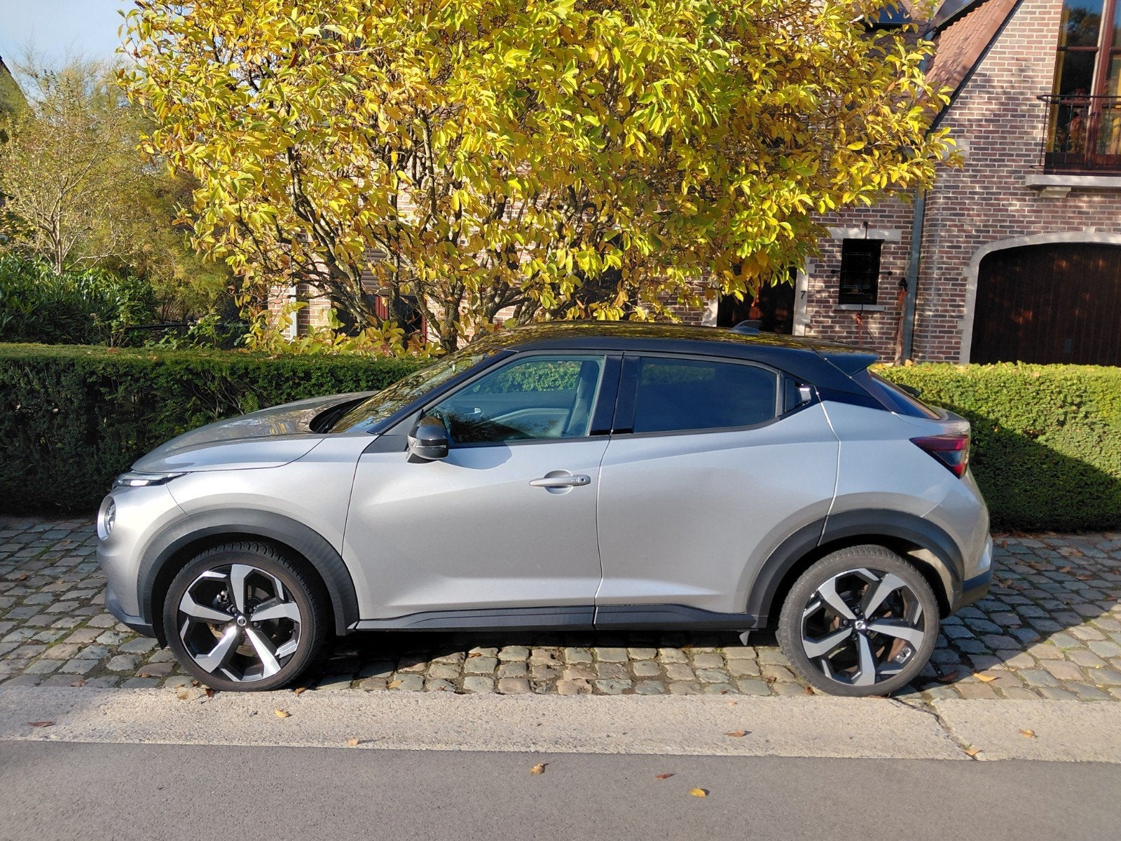 Auto, Nissan juke DIG-T Tekna DCT, Auto's, Automaat, Stof, 5 zetels, 5 deurs