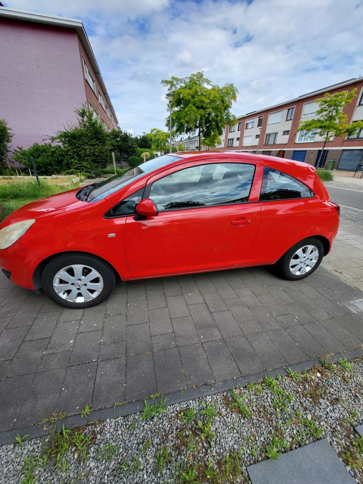 Opel Corsa 1.2 homologuée pour la vente, Autos, Opel, Rouge, Achat, Boîte manuelle, Noir