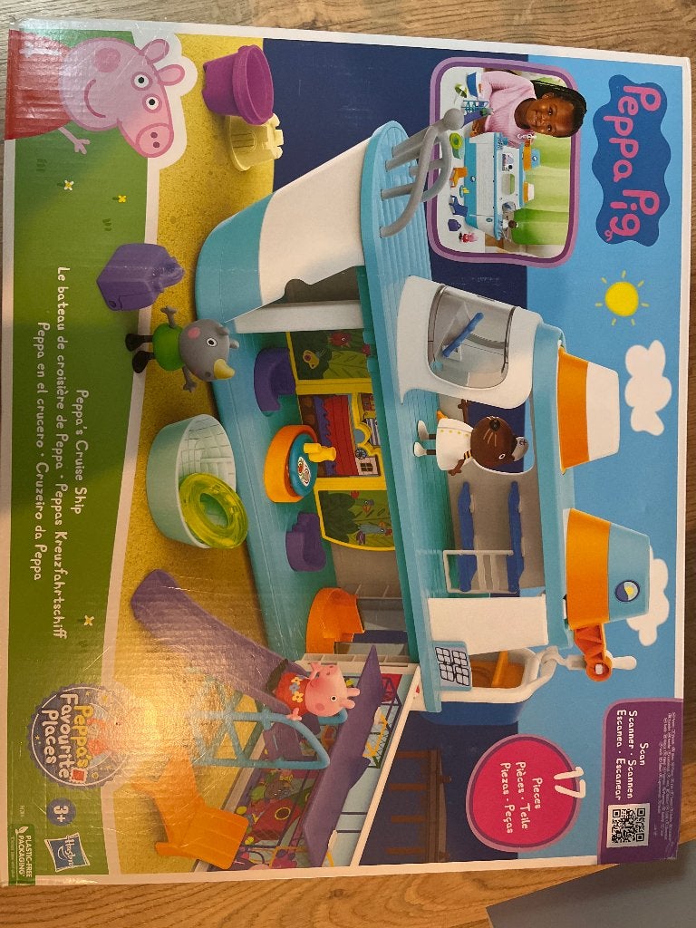 Peppa pig boot, Kinderen en Baby's, Ophalen, Zo goed als nieuw, Plastic