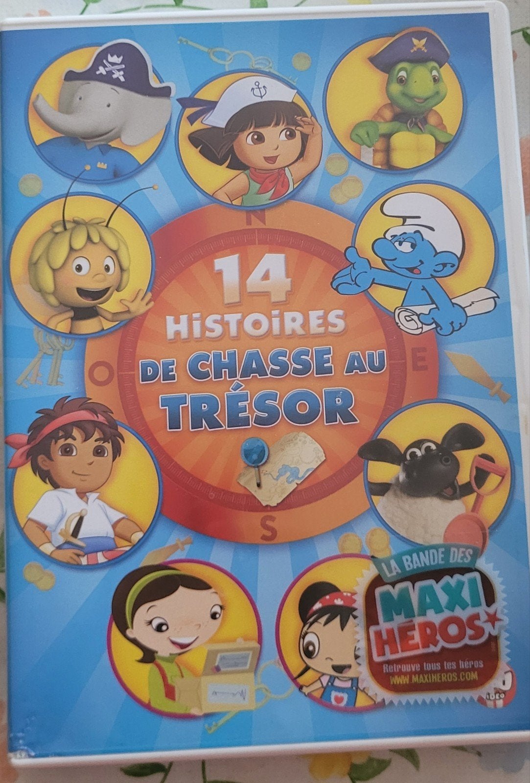 DVD 14 histoires de chasse au trésor., CD & DVD, DVD | Enfants & Jeunesse, Tous les âges, Enlèvement ou Envoi, Utilisé, Français