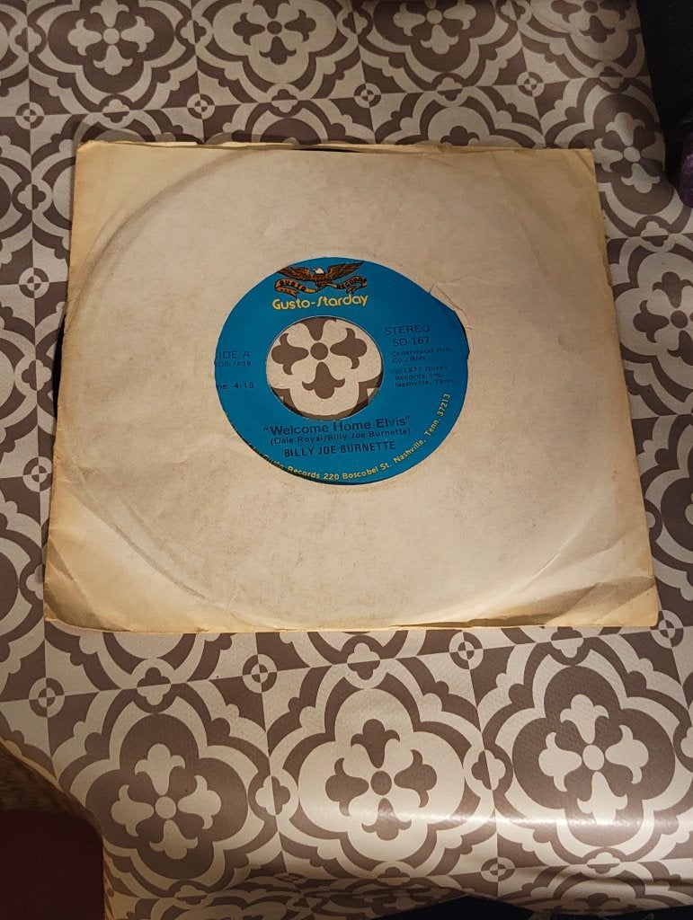 Single van Billy Joe Burnette, CD & DVD, Vinyles Singles, Enlèvement ou Envoi, 7 inch, Utilisé, Country et Western
