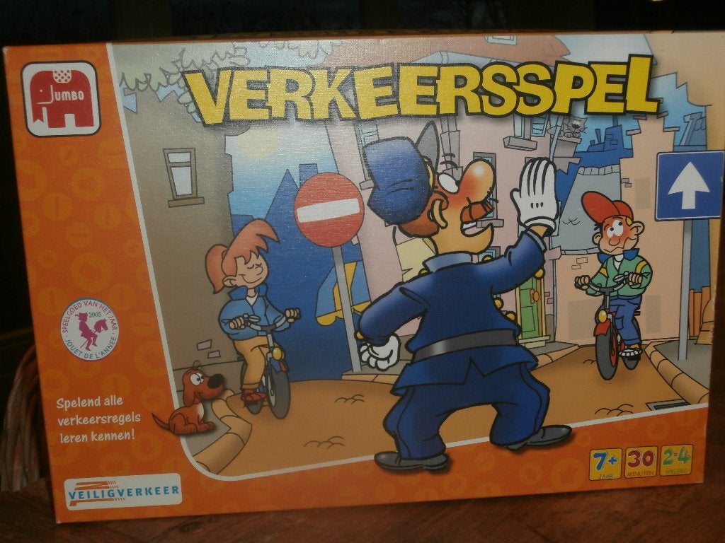 Jumbo verkeersspel, Ophalen of Verzenden, Zo goed als nieuw