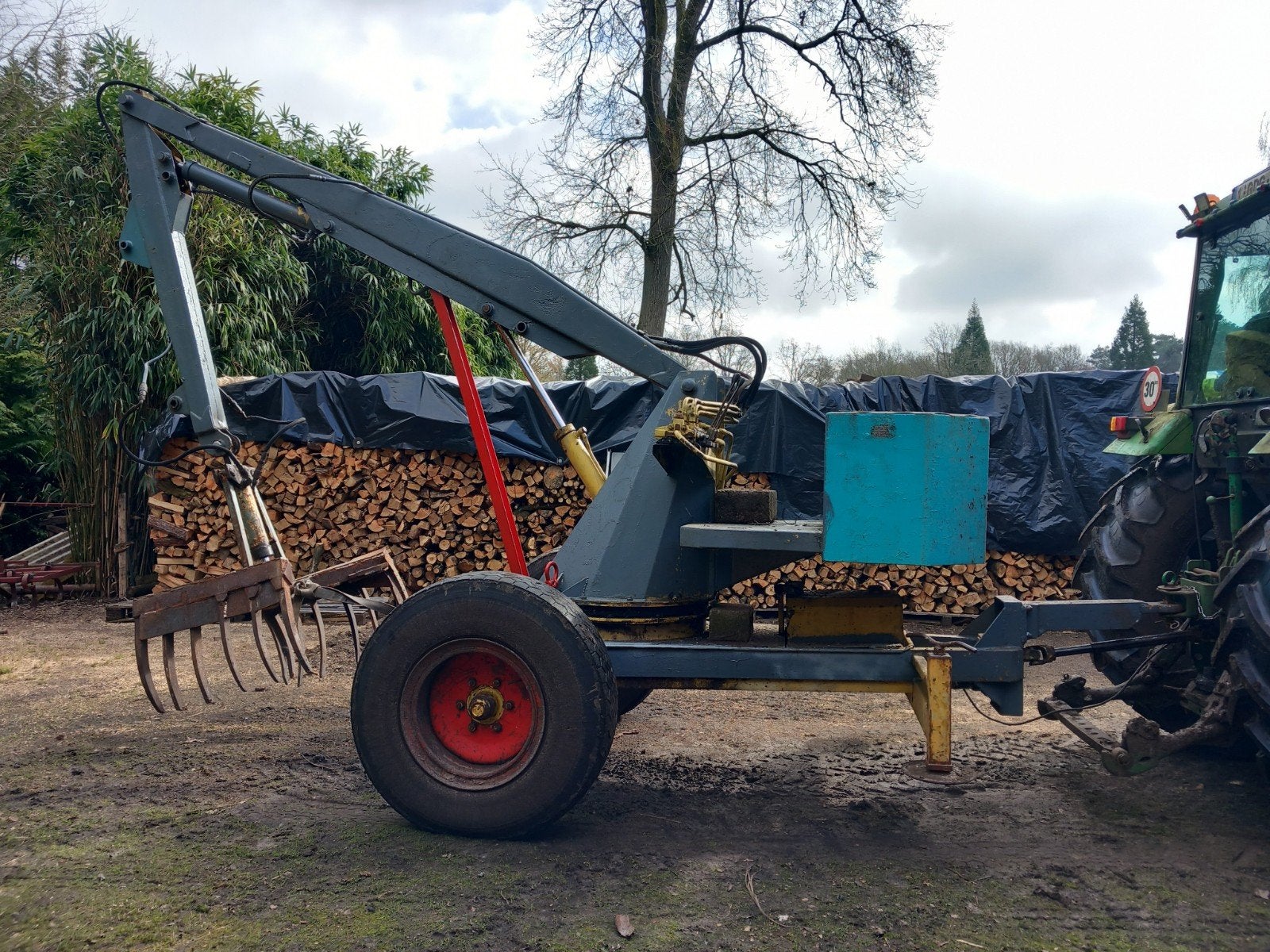 landbouwkraan, Zakelijke goederen, Landbouw | Werktuigen, Ophalen
