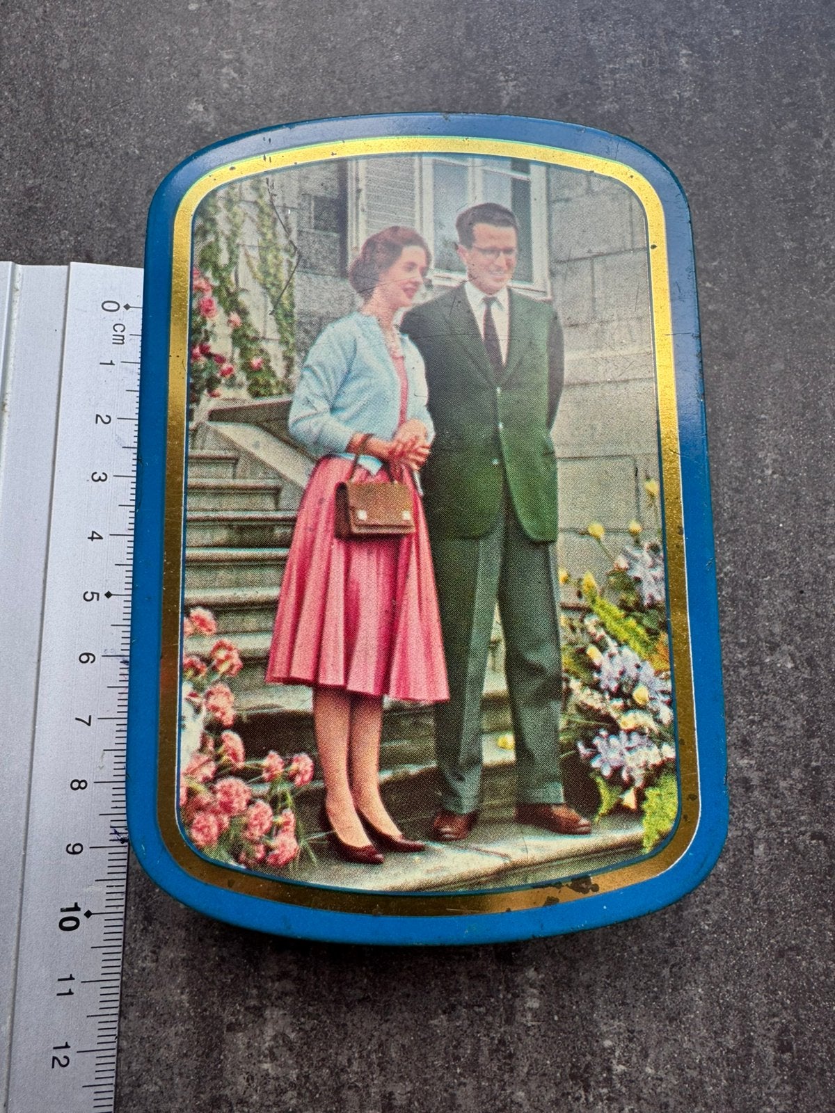 Vintage Rizla-tabaksblikje - jaren ‘60, Enlèvement, Utilisé, Autre