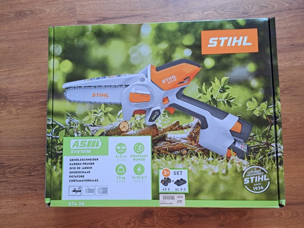 STIHL GTA 30 tuinzaag, Ophalen, Zo goed als nieuw, Stihl