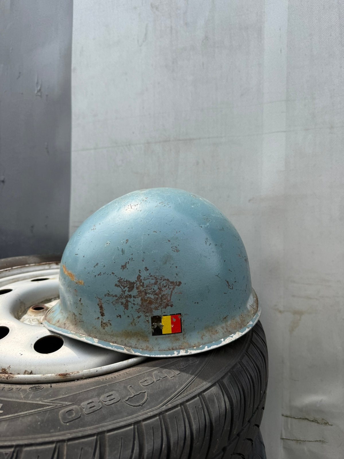 Casque type M51, Collections, Enlèvement
