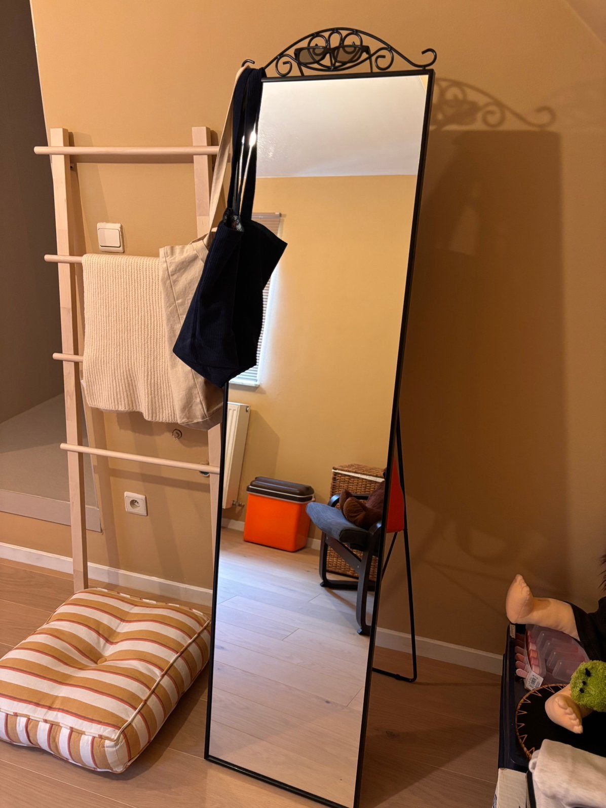 Spiegel IKEA, Huis en Inrichting, Ophalen, Minder dan 50 cm, Zo goed als nieuw, 150 tot 200 cm