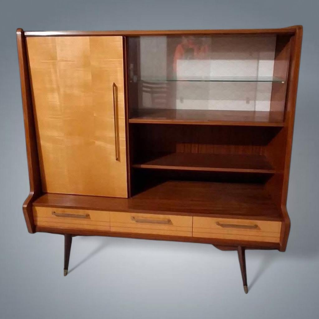 Sideboard Vintage Highboard Dressoir vintage 1960's, Ophalen