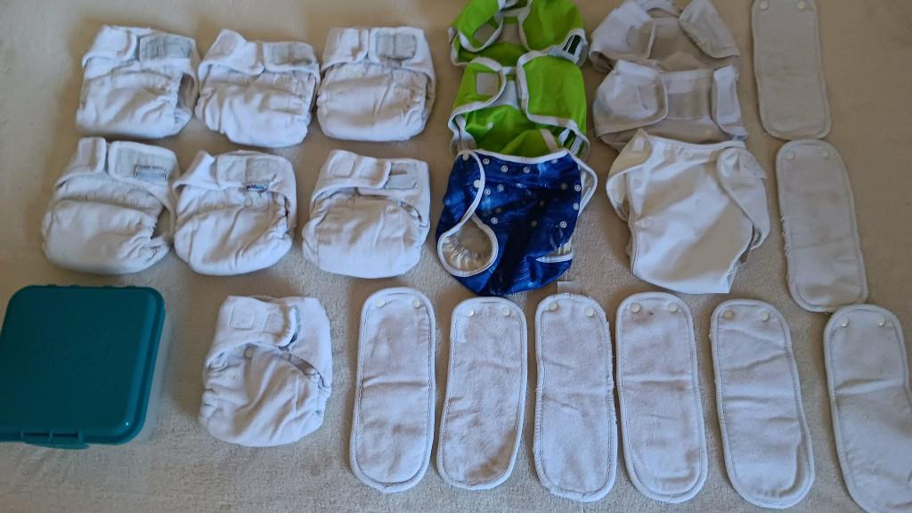 Pakket wasbare luiers - Cheeky Wipes Baby Fresh Container, Kinderen en Baby's, Ophalen, Gebruikt