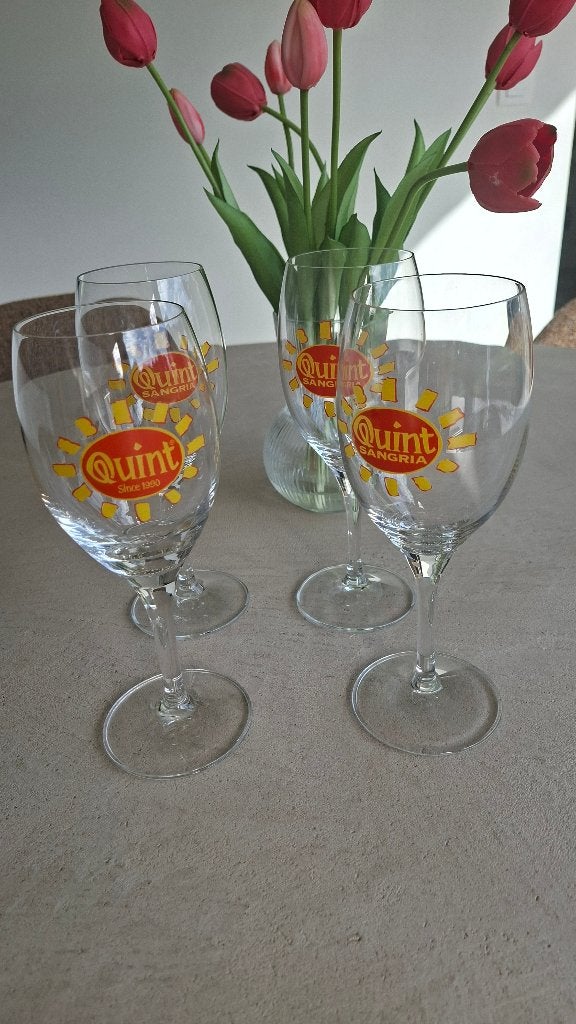 Quint sangria glazen 500 ml. 3 euro per glas, Collections, Enlèvement, Neuf, Autres types