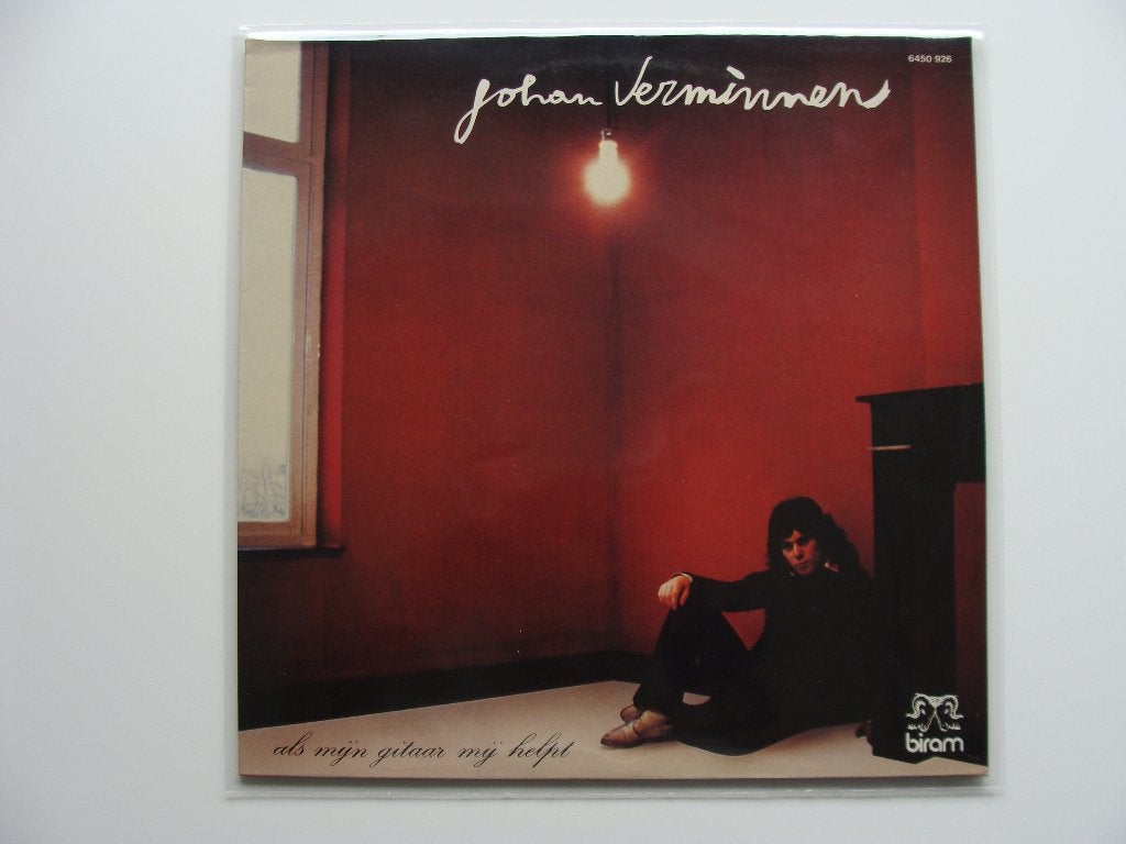 Johan Verminnen – Als Mijn Gitaar Mij Helpt (1978), CD & DVD, Enlèvement ou Envoi, Housse de protection extérieure, Pop, LP