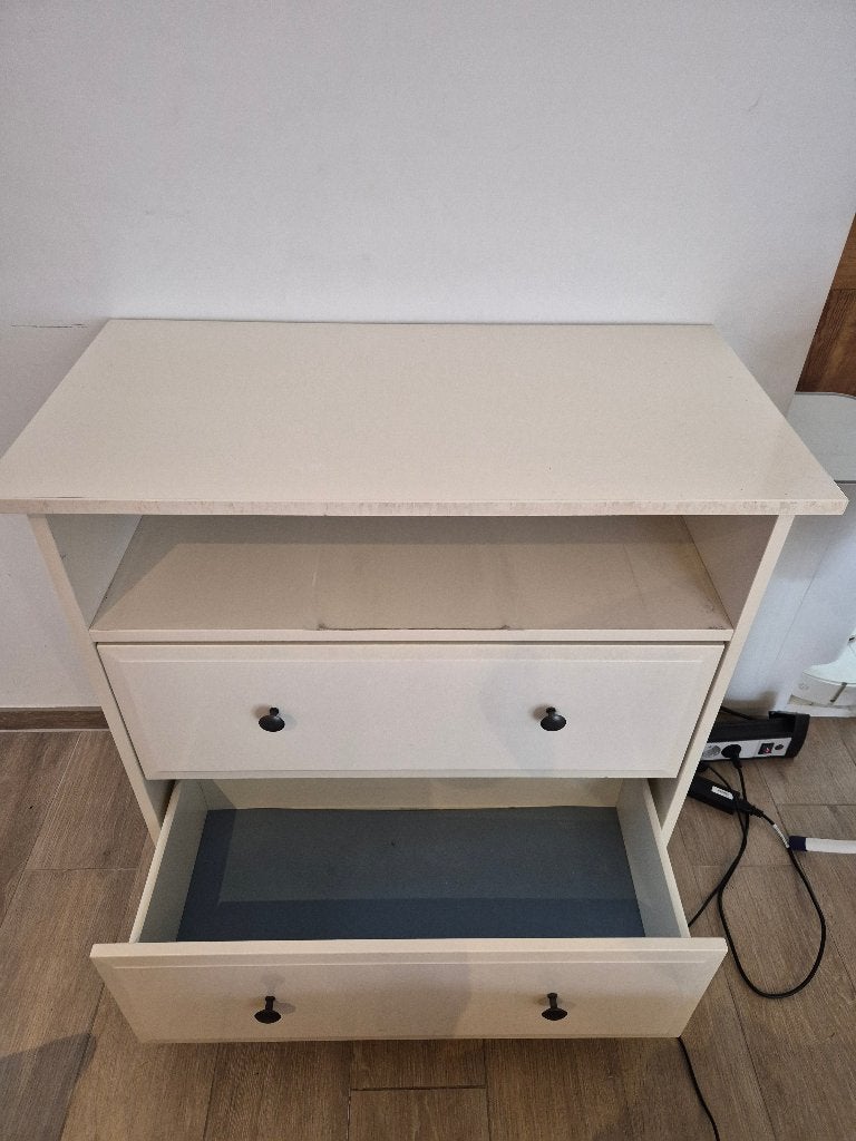 Hemnes ikea ladekast, Ophalen, Gebruikt, 1 of 2 laden, 50 tot 100 cm