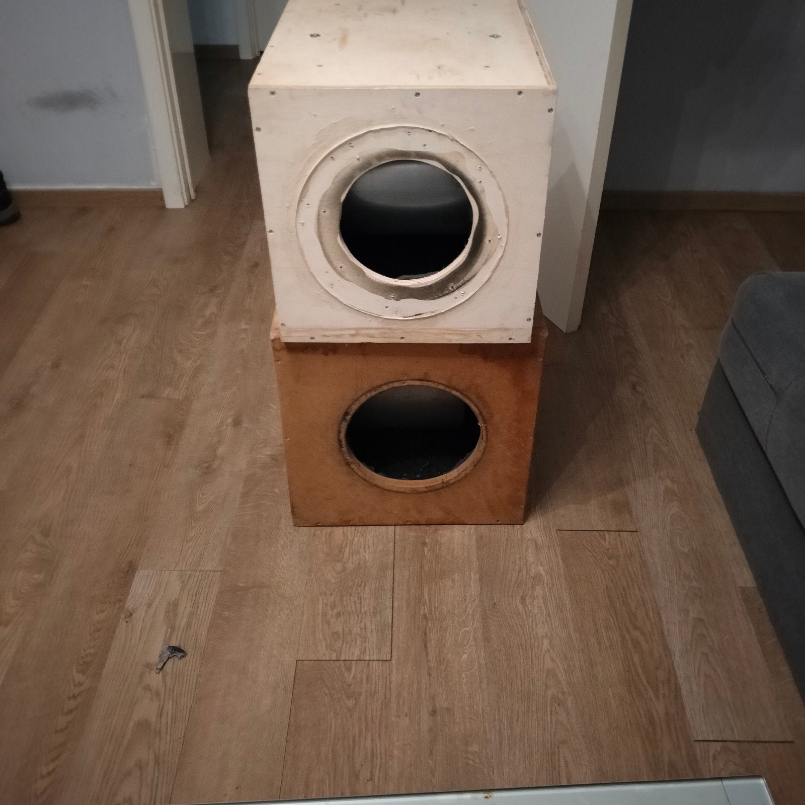 2 afzuigers te koop, Ophalen