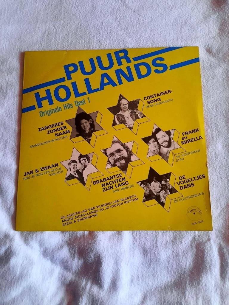 Puur Hollands - Originele Hits Deel 1, CD & DVD, Vinyles | Compilations, 12 pouces, Avec pochette intérieure, En néerlandais, Enlèvement