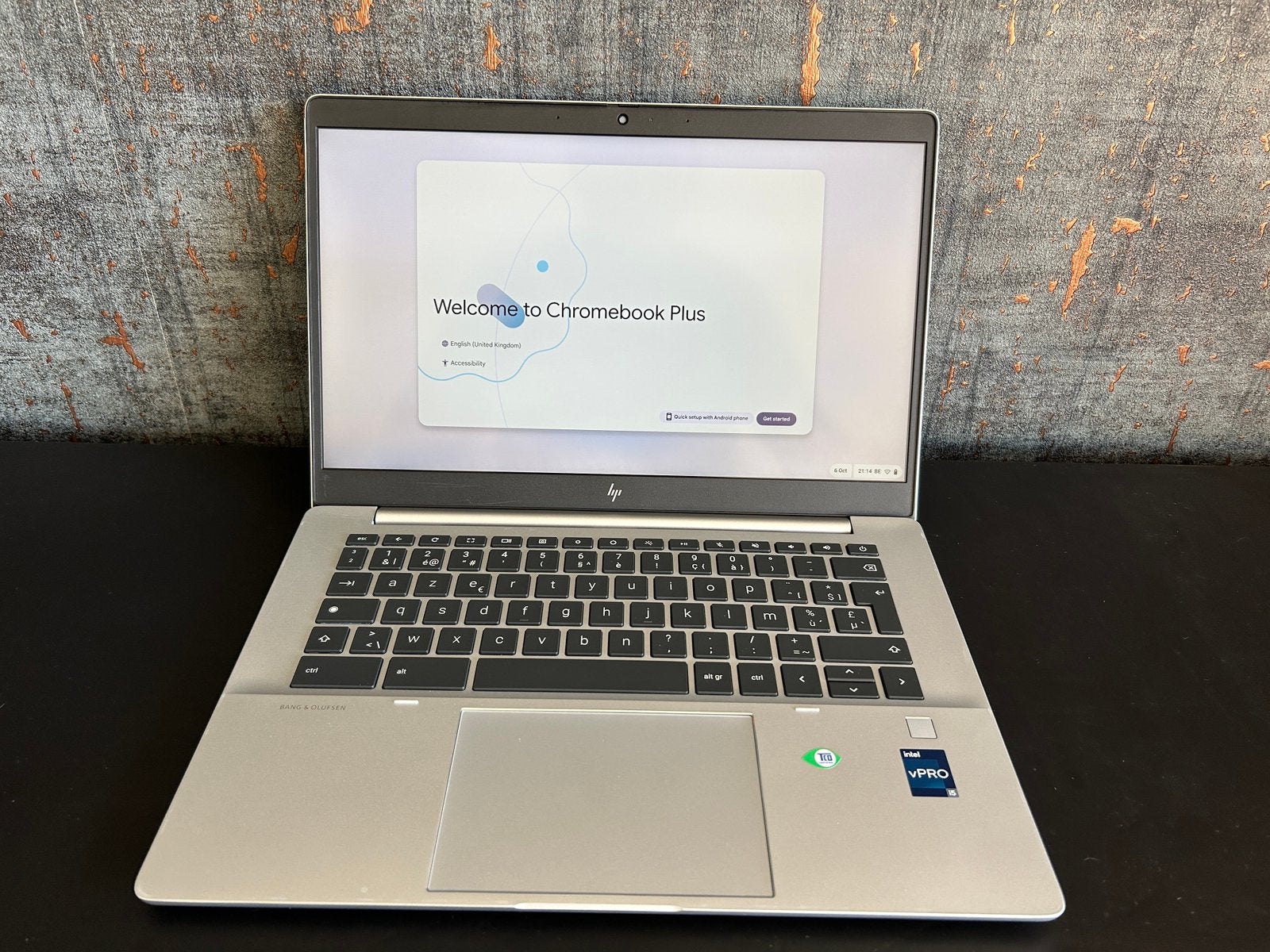 HP Elite C640 G3 Chromebook Enterprise, Ophalen, 14 inch, Touchscreen, Zo goed als nieuw
