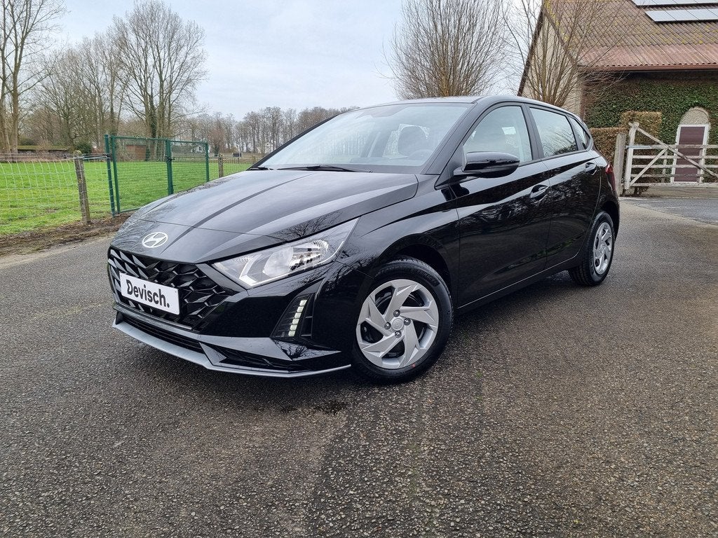Hyundai i20 1.0 T-GDi TWIST 90 M6, Auto's, Voorwielaandrijving, Stof, 129 g/km, Zwart