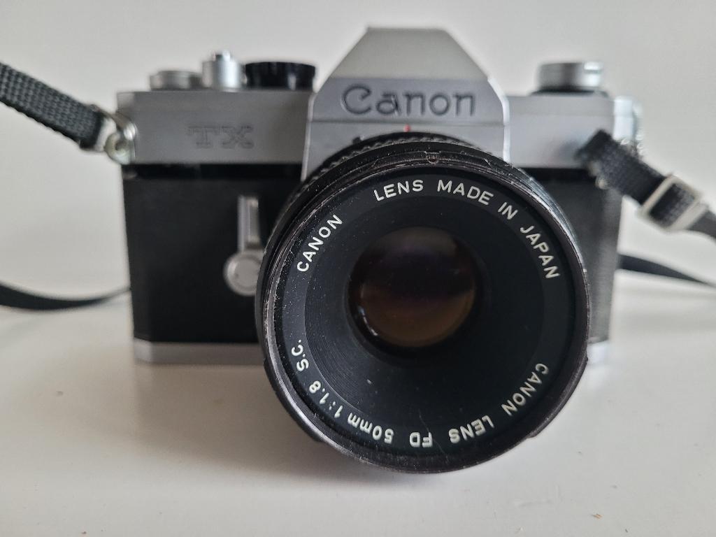 Appareil photo analogue Canon TX, Enlèvement ou Envoi, Utilisé, Reflex miroir, Canon