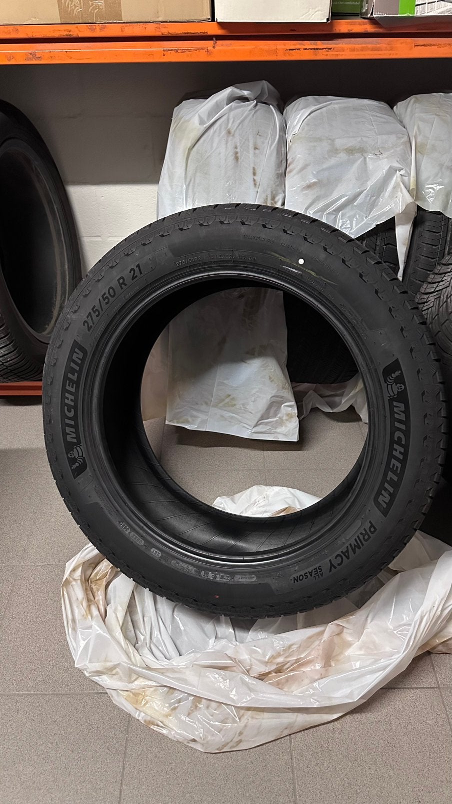 Michelin Primacy 275/55 R21 All Season M+S - als nieuw, 4 Saisons, 275 mm, 21 pouces, Pneu(s)